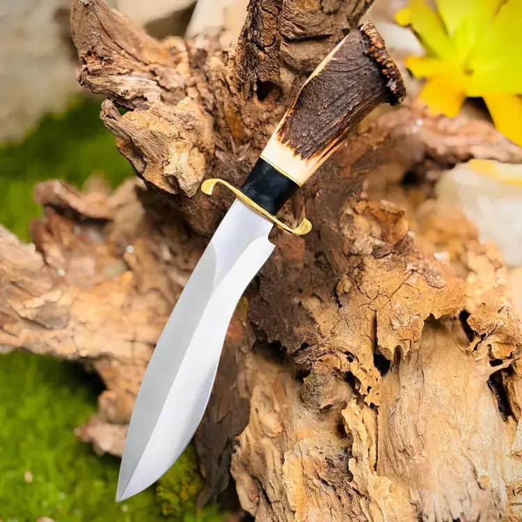 Custom Handmade d2 Steel hunting knife bowie Knife Unique Loved Gift 2024