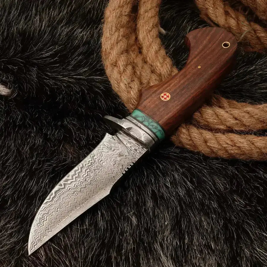 Custom Blade Custom Fixed Blade Knives Custom Handmade Damascus Steel Fixed Blade