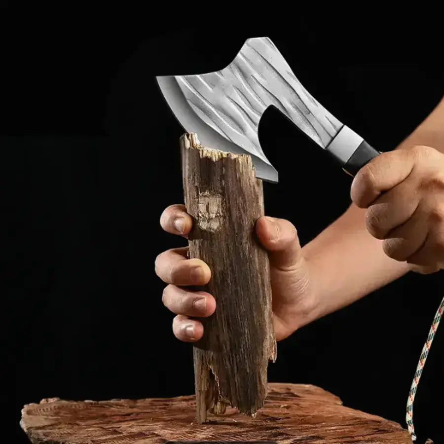 Handmade Tomahawk Axe-Multi-Use Throwing Axe for Camping Hunt Craft Knives