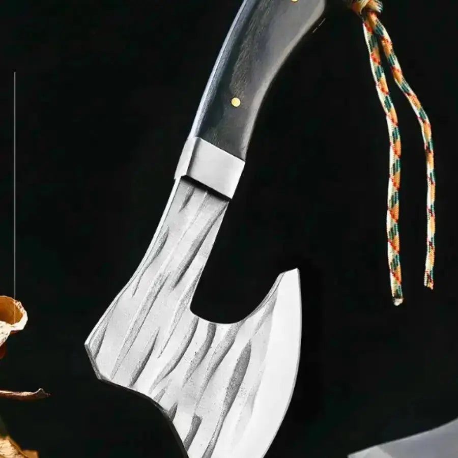 Handmade Tomahawk Axe-Multi-Use Throwing Axe for Camping Hunt Craft Knives