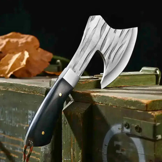 Handmade Tomahawk Axe-Multi-Use Throwing Axe for Camping Hunt Craft Knives