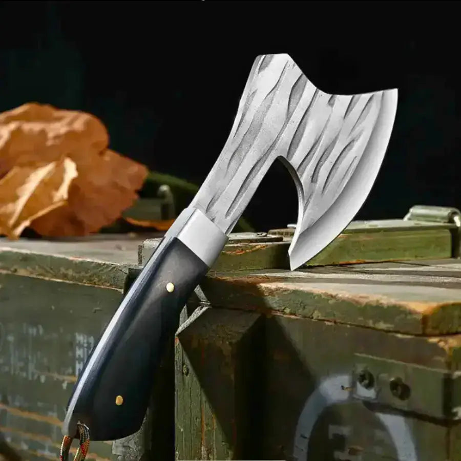 Handmade Tomahawk Axe-Multi-Use Throwing Axe for Camping Hunt Craft Knives